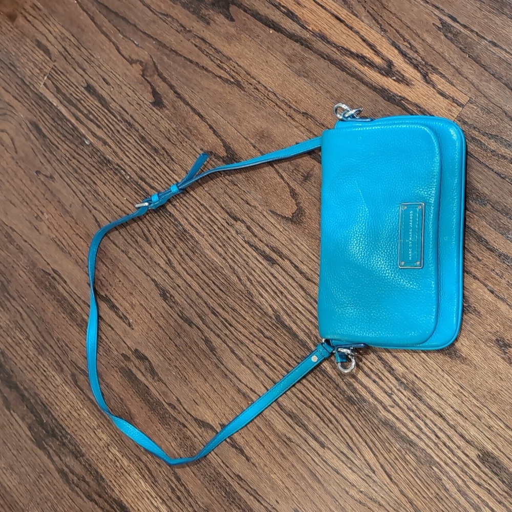 Marc By Marc Jacobs Vibrant Blue Crossbody Bag